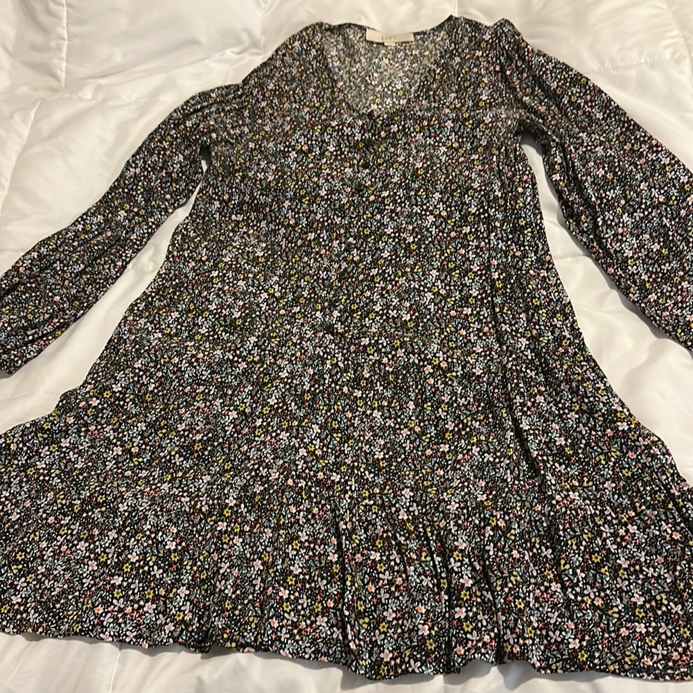 Loft Dropped-Waist Dress